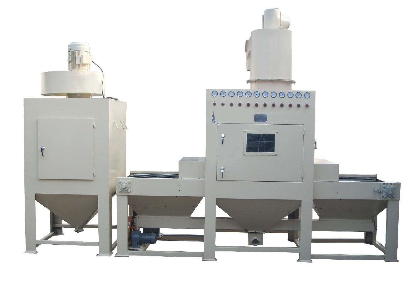 輸送式自動(dòng)噴砂機